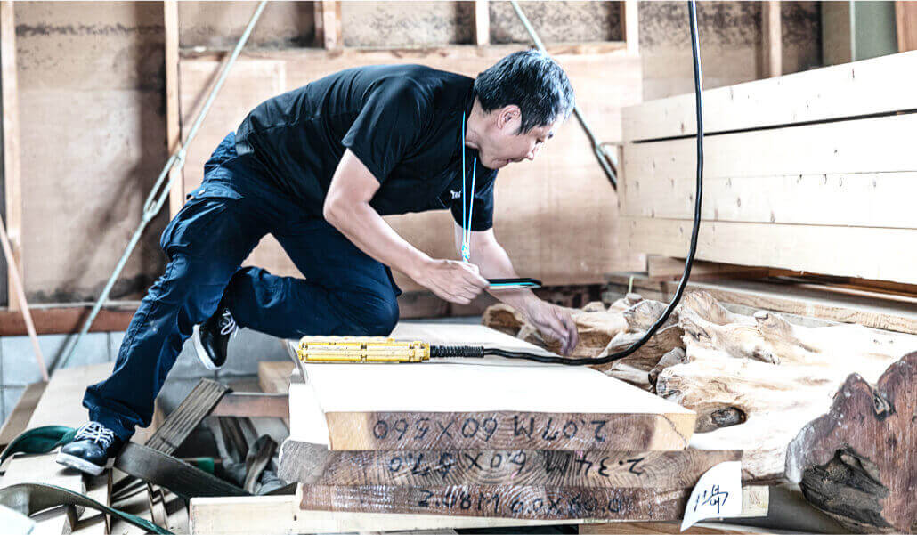 槙島木材の仕事